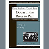 Download or print Jace Wittig Down in the River to Pray Sheet Music Printable PDF -page score for Sacred / arranged SSAA Choir SKU: 411018.