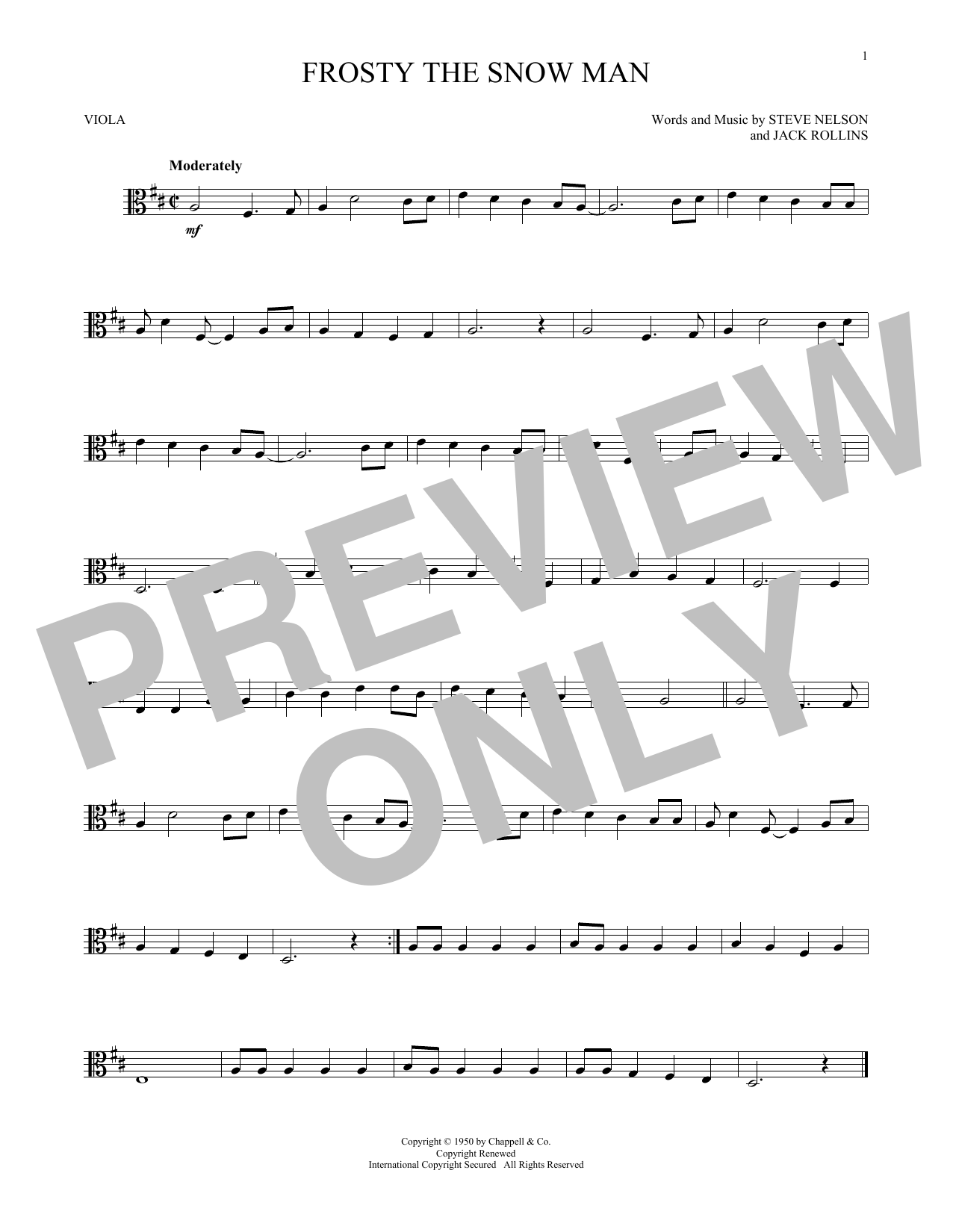 Download Gene Autry Frosty The Snowman Sheet Music and learn how to play Trombone PDF digital score in minutes