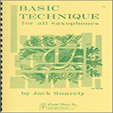 Download or print Jack Snavely Basic Technique For All Saxophones Sheet Music Printable PDF -page score for Instructional / arranged Instrumental Method SKU: 124967.