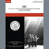 Download or print Jackson 5 ABC (arr. David Wright) Sheet Music Printable PDF -page score for Barbershop / arranged TTBB Choir SKU: 432496.