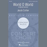 Download or print Jacob Collier World O World Sheet Music Printable PDF -page score for A Cappella / arranged Choir SKU: 1614176.