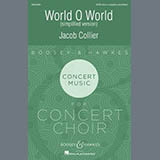 Download or print Jacob Collier World O World (Simplified version) Sheet Music Printable PDF -page score for A Cappella / arranged Choir SKU: 1614175.