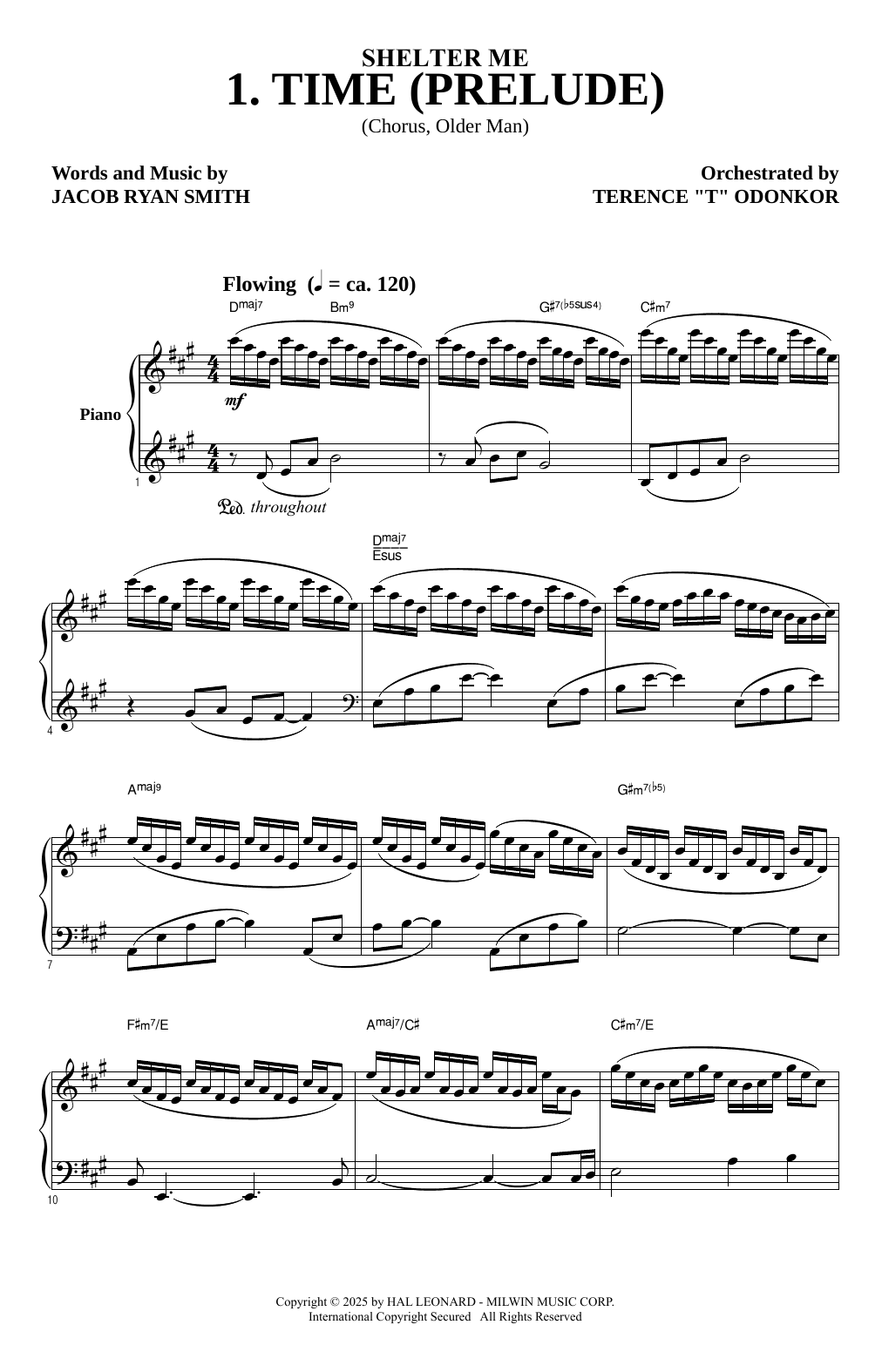 Download Jacob Ryan Smith Shelter Me Sheet Music and learn how to play SATB Choir PDF digital score in minutes