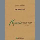 Download or print James Curnow Sagebrush - Baritone T.C. Sheet Music Printable PDF -page score for Folk / arranged Concert Band SKU: 320725.