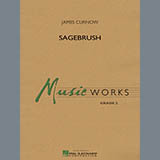 Download or print James Curnow Sagebrush - Bb Bass Clarinet Sheet Music Printable PDF -page score for Folk / arranged Concert Band SKU: 320715.