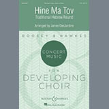 Download or print James DesJardins Hine Ma Tov Sheet Music Printable PDF -page score for Jewish / arranged 2-Part Choir SKU: 410521.