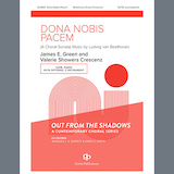 Download or print James E. Green and Valerie Showers Crescenz Dona Nobis Pacem Sheet Music Printable PDF -page score for Concert / arranged SATB Choir SKU: 1840870.