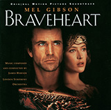 Download or print James Horner Wallace Courts Murron Sheet Music Printable PDF -page score for Film and TV / arranged Piano SKU: 175702.