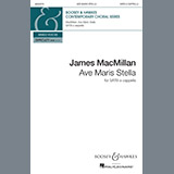 Download or print James MacMillan Ave Maris Stella Sheet Music Printable PDF -page score for Hymn / arranged SATB Choir SKU: 187212.
