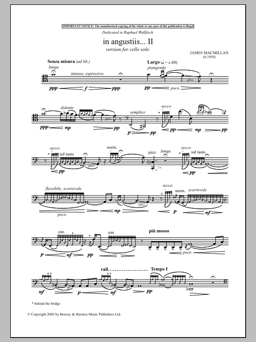 Download James MacMillan Sheet Music and learn how to play Soprano PDF score in minutes