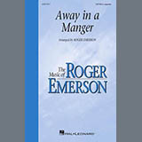 Download or print James R. Murray Away In A Manger (arr. Roger Emerson) Sheet Music Printable PDF -page score for Sacred / arranged SATBB Choir SKU: 1743328.