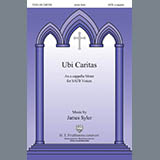 Download or print James Syler Ubi Caritas Sheet Music Printable PDF -page score for Concert / arranged SATB Choir SKU: 431003.