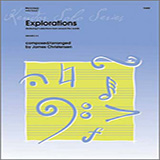 Download or print James Christensen Explorations (featuring 5 selections from around the world) - Piano Sheet Music Printable PDF -page score for Instructional / arranged Woodwind Solo SKU: 354156.