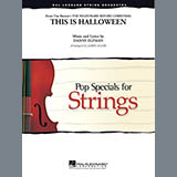 Download or print James Kazik This Is Halloween - Violin 1 Sheet Music Printable PDF -page score for Halloween / arranged Orchestra SKU: 353578.