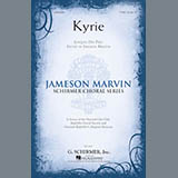 Download or print Jameson Marvin Kyrie Sheet Music Printable PDF -page score for Festival / arranged TTBB SKU: 195596.
