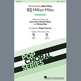 Download or print Jason Mraz 93 Million Miles (arr. Roger Emerson) Sheet Music Printable PDF -page score for Pop / arranged SATB Choir SKU: 421716.