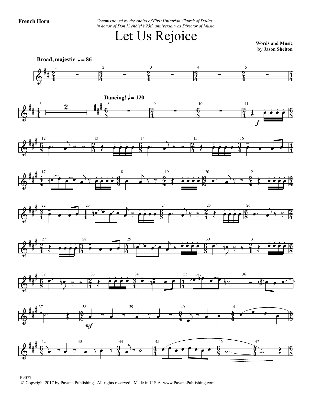 Download Jason Shelton To This Day - F Horn Sheet Music and learn how to play Choir Instrumental Pak PDF digital score in minutes