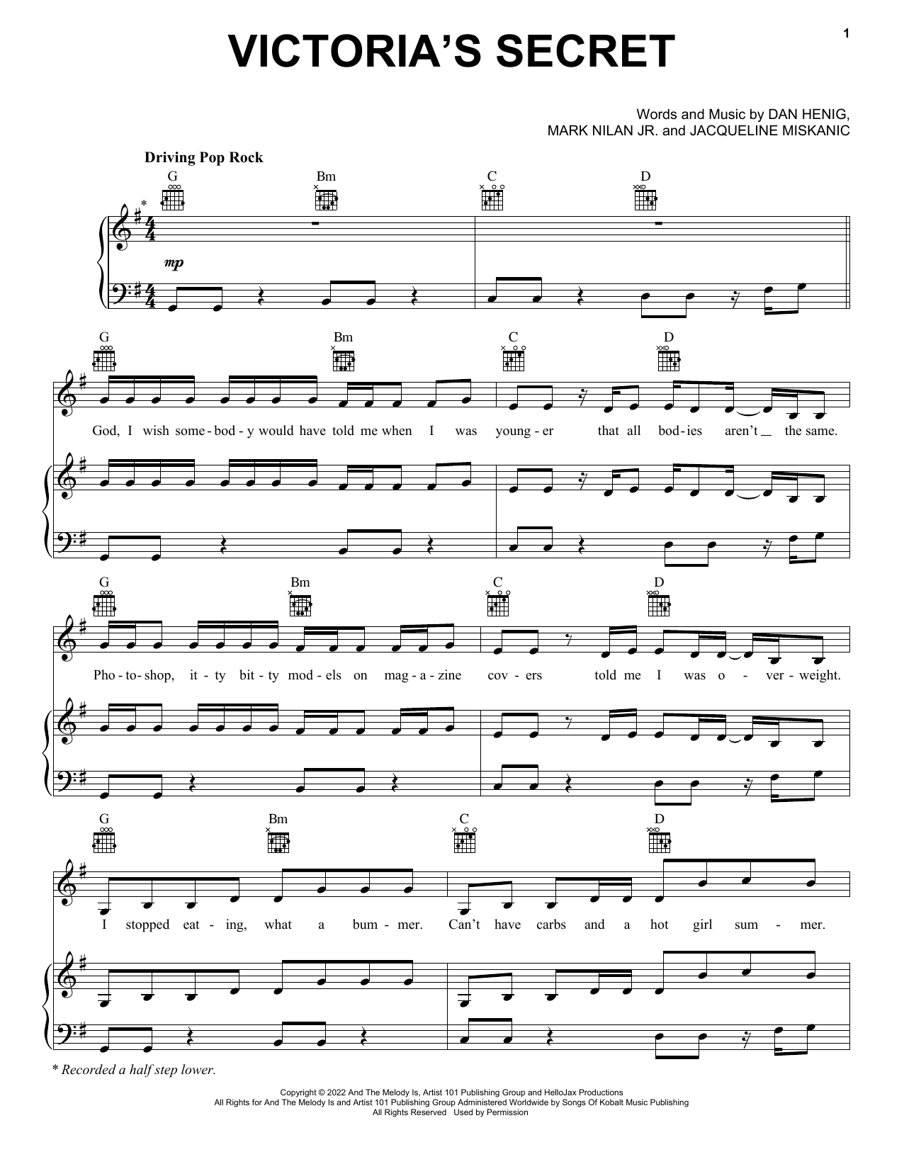 Download Jax Sheet Music and learn how to play Piano, Vocal & Guitar Chords (Right-Hand Melody) PDF score in minutes