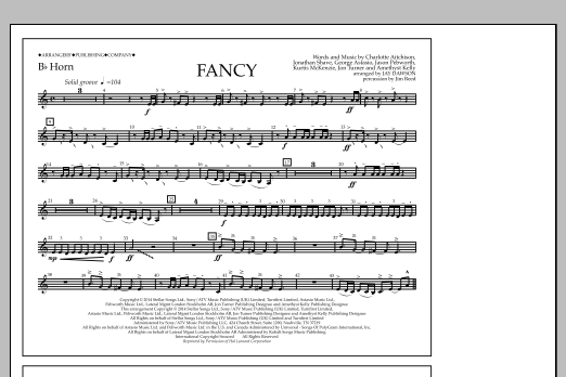 Download Jay Dawson Fancy - Bb Horn Sheet Music and learn how to play Marching Band PDF digital score in minutes