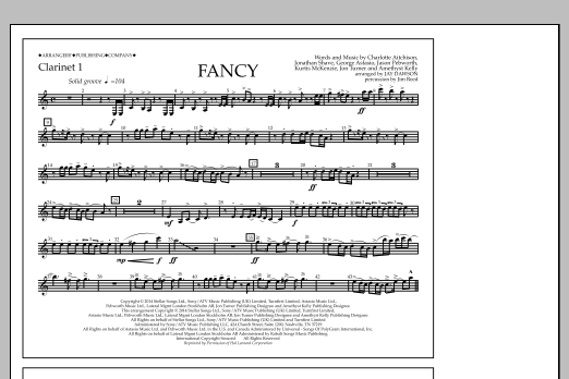 Download Jay Dawson Fancy - Clarinet 1 Sheet Music and learn how to play Marching Band PDF digital score in minutes