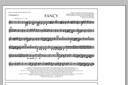 Download Jay Dawson Fancy - Clarinet 2 Sheet Music and learn how to play Marching Band PDF digital score in minutes