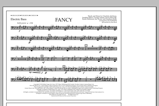 Download Jay Dawson Fancy - Electric Bass Sheet Music and learn how to play Marching Band PDF digital score in minutes