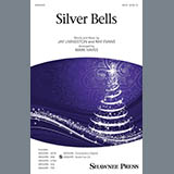 Download or print Jay Livingston & Ray Evans Silver Bells (arr. Mark Hayes) Sheet Music Printable PDF -page score for Christmas / arranged SAB Choir SKU: 410498.