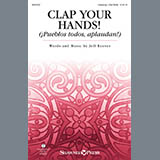 Download or print Jeff Reeves Clap Your Hands! (Pueblo todos, aplaudan!) Sheet Music Printable PDF -page score for Children / arranged Unison Choir SKU: 432832.