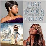 Download or print Jennifer Hudson ft. Leona Lewis Love Is Your Colour Sheet Music Printable PDF -page score for Pop / arranged Piano, Vocal & Guitar (Right-Hand Melody) SKU: 109951.