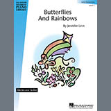 Download or print Jennifer Linn Butterflies And Rainbows Sheet Music Printable PDF -page score for Children / arranged Easy Piano SKU: 27527.