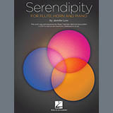 Download or print Jennifer Linn Serendipity Sheet Music Printable PDF -page score for Concert / arranged Instrumental Duet and Piano SKU: 250752.
