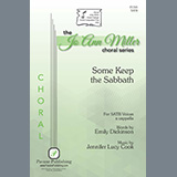 Download or print Jennifer Lucy Cook Some Keep The Sabbath Sheet Music Printable PDF -page score for A Cappella / arranged SATB Choir SKU: 1319392.