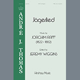 Download or print Jeremy Wiggins Jägerlied Sheet Music Printable PDF -page score for Concert / arranged TTBB Choir SKU: 1345468.