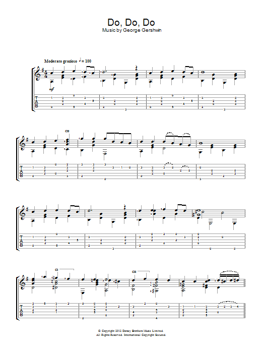Download Jerry Willard Do Do Do Sheet Music and learn how to play Guitar PDF digital score in minutes