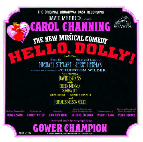 Jerry Herman 'Ribbons Down My Back (from Hello, Dolly!)' Sheet Music ...