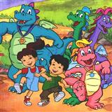 Download or print Jessee Harris Dragon Tales Theme Sheet Music Printable PDF -page score for Children / arranged 5-Finger Piano SKU: 1385008.
