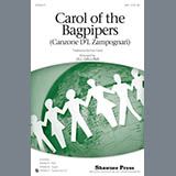Download or print Jill Gallina Carol Of The Bagpipers (Canzone D'l Zampognari) Sheet Music Printable PDF -page score for Sacred / arranged 2-Part Choir SKU: 158973.