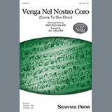 Download or print Jill Gallina Venga Nel Nostro Coro Sheet Music Printable PDF -page score for Concert / arranged SAB SKU: 156959.