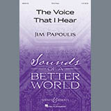 Download or print Jim Papoulis The Voice That I Hear Sheet Music Printable PDF -page score for Concert / arranged 2-Part Choir SKU: 410623.