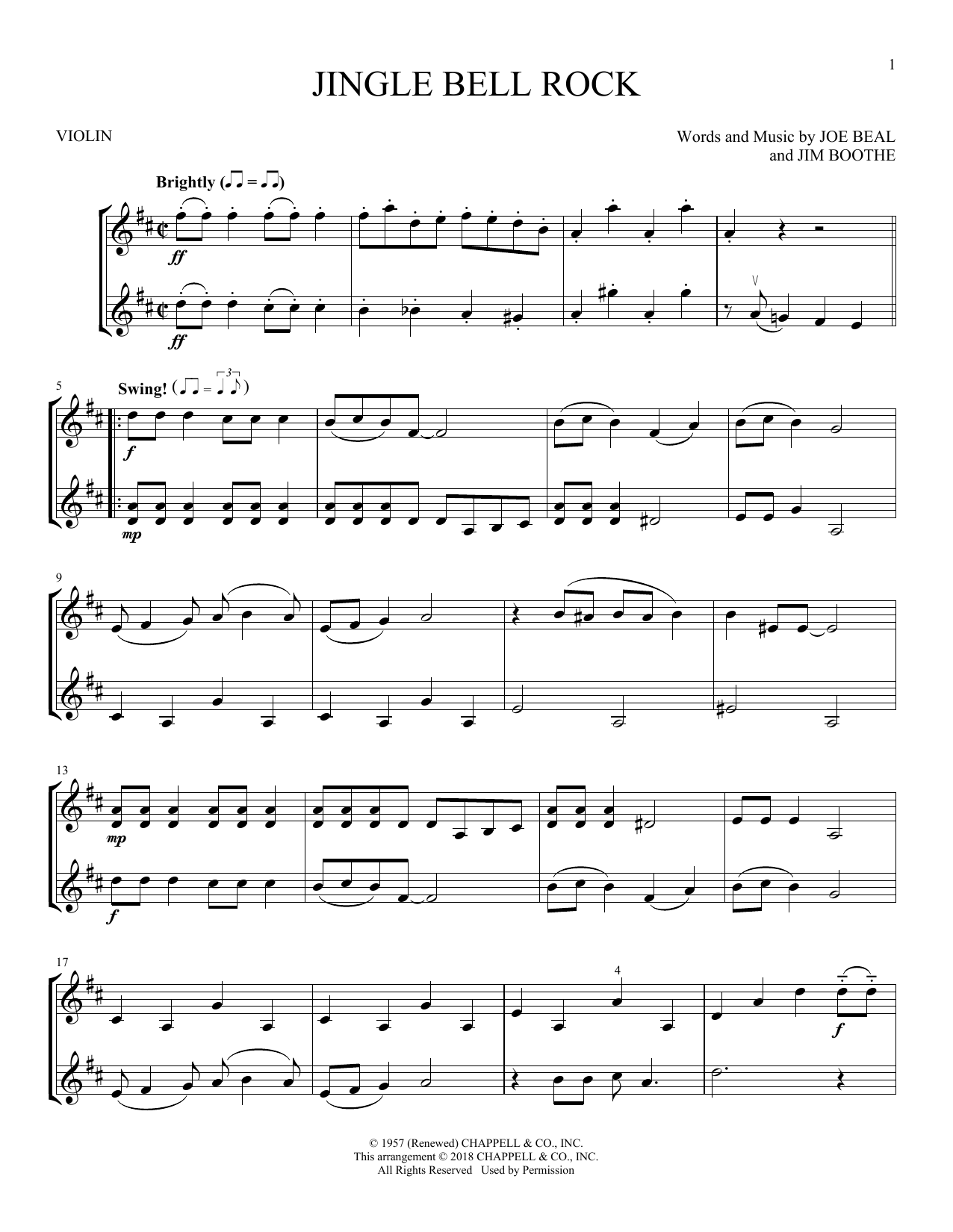 Jingle Bells Sheet music for Guitar - 8notes.com
