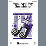 Download or print Jimmie Davis You Are My Sunshine (arr. Kirby Shaw) Sheet Music Printable PDF -page score for Pop / arranged SATB Choir SKU: 476807.