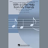 Download or print Joe Cocker With A Little Help From My Friends (from The Sing-Off) (arr. Deke Sharon) Sheet Music Printable PDF -page score for Pop / arranged SATB Choir SKU: 422747.