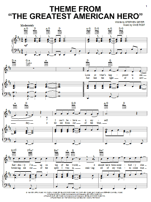 Download Joey Scarbury Theme From 