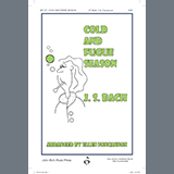 Download or print J.S. Bach Cold and Fugue Season (arr. Ellen Foncannon) Sheet Music Printable PDF -page score for Concert / arranged SAB Choir SKU: 1200128.