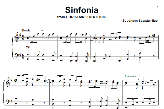 Download Johann Sebastian Bach Sinfonia Sheet Music and learn how to play Trombone PDF digital score in minutes