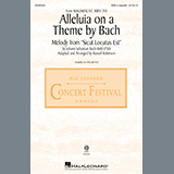 Download or print Johann Sebastian Bach Alleluia On A Theme By Bach (from Magnificat, BWV 243) (arr. Russell Robinson) Sheet Music Printable PDF -page score for Festival / arranged SAB Choir SKU: 1133135.