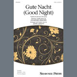 Download or print Johannes Brahms Gute Nacht (Good Night) (arr. John Leavitt) Sheet Music Printable PDF -page score for Concert / arranged 2-Part Choir SKU: 407573.
