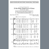Download or print Johannes Brahms O The Deep, Deep Love Of Jesus (ed. Ken Berg) Sheet Music Printable PDF -page score for Hymn / arranged SATB Choir SKU: 430937.