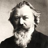 Download or print Johannes Brahms Waltz In A Major, Op. 39, No. 15 Sheet Music Printable PDF -page score for Classical / arranged Clarinet and Piano SKU: 1049647.