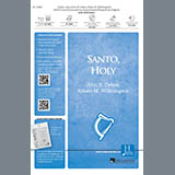 Download or print John B. Dykes & Edwin M. Willmington Santo, Holy Sheet Music Printable PDF -page score for Hymn / arranged SATB Choir SKU: 431077.